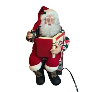 Grandeur Noel Animated Story Santa Vintage 1995 Christmas Sound